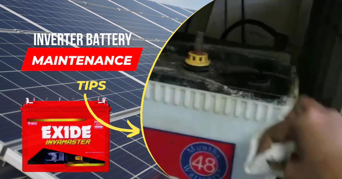 Inverter Battery Maintenance Tips